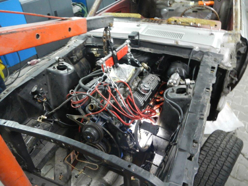 Ausbau Motor