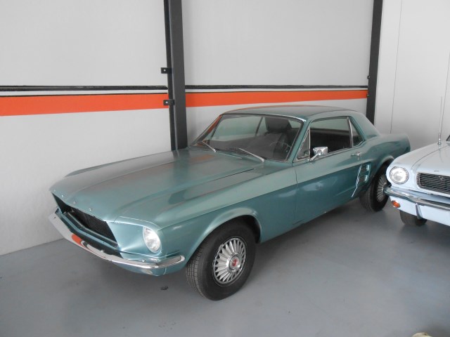 So sah der 67er Mustang 2013 beim Kauf aus.