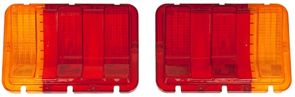 Rücklichteinsatz mit gelbem Glas