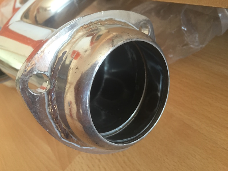 Krümmer Anschluss 3&quot;