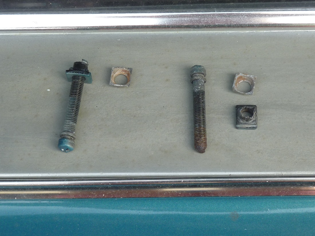 ...gebrochene Kontermuttern der Einstellschrauben - was nun?