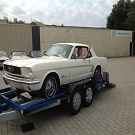 Eigene Abholung meines Mustang 1966 aus Rotterdam.