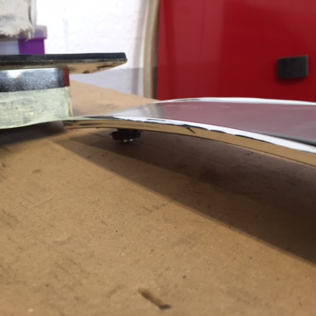 Hier sieht man die Stellen an der die Folie kaum noch klebt.