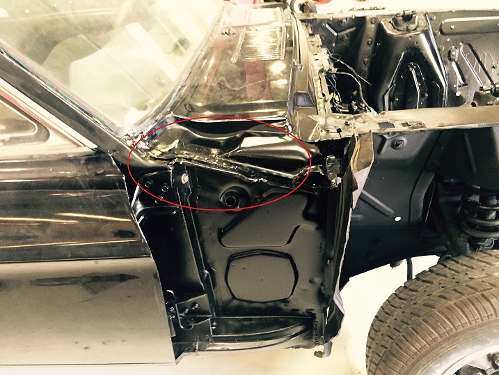 Die Kantenfalz sieht komisch aus