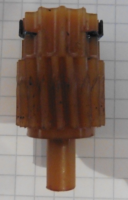 Ein Bild des bisher eingebauten Ritzels