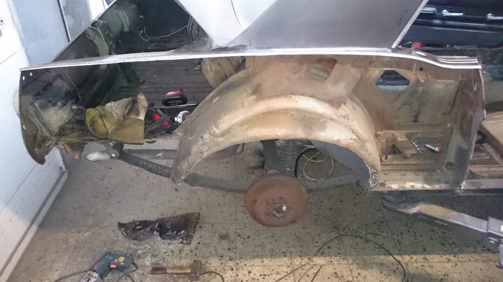 das war eine riesen flexarei und ich habe gedacht das bekomme ich nie wider zusammen. aber mit Geduld geht fast alles.