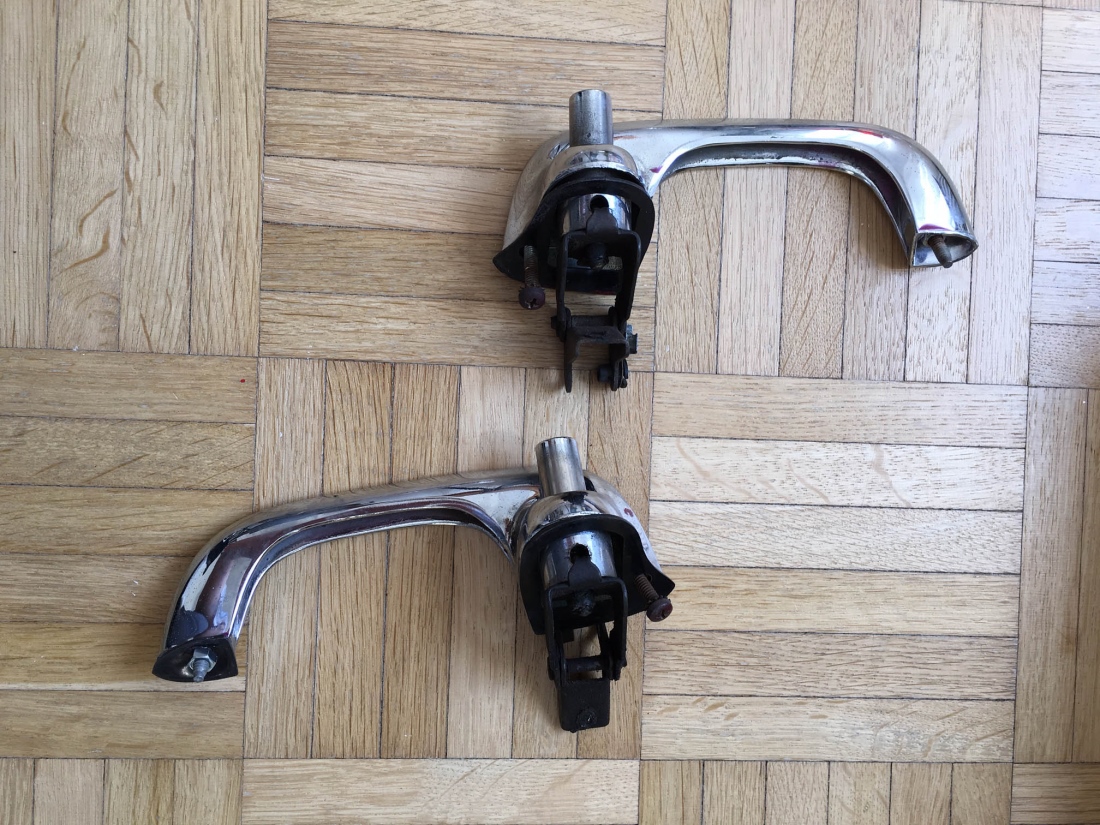 Original FordMotorCompany Türgriffe aussen für 1967-68 Modelle = 55€
