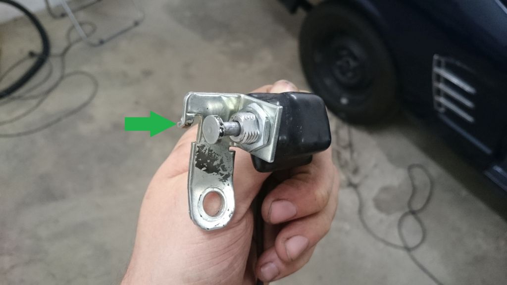 Das ist dieser Lichtschalter mit dieser Einkerbung