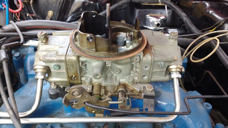Holley 4150 - Gasgeben geht zumindest