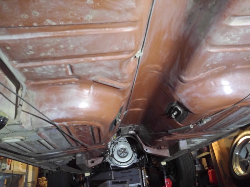 Unterboden gesäubert