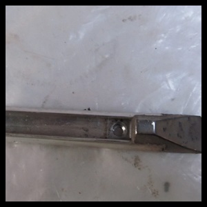 Nahaufnahmr der Leiste