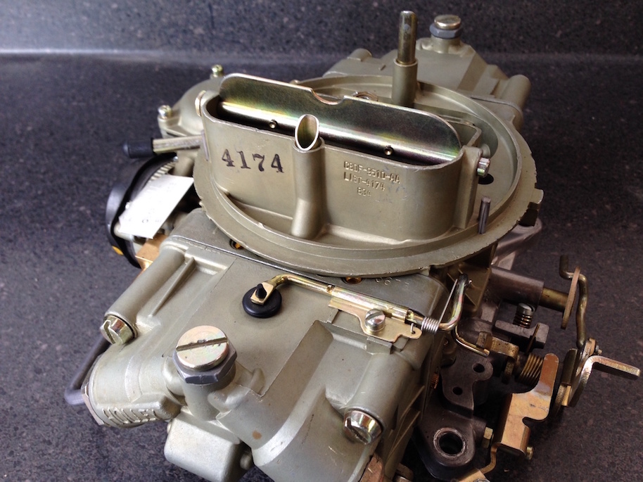 Holley 4speed Vergaser C8OF-9510-AA, 834 date code