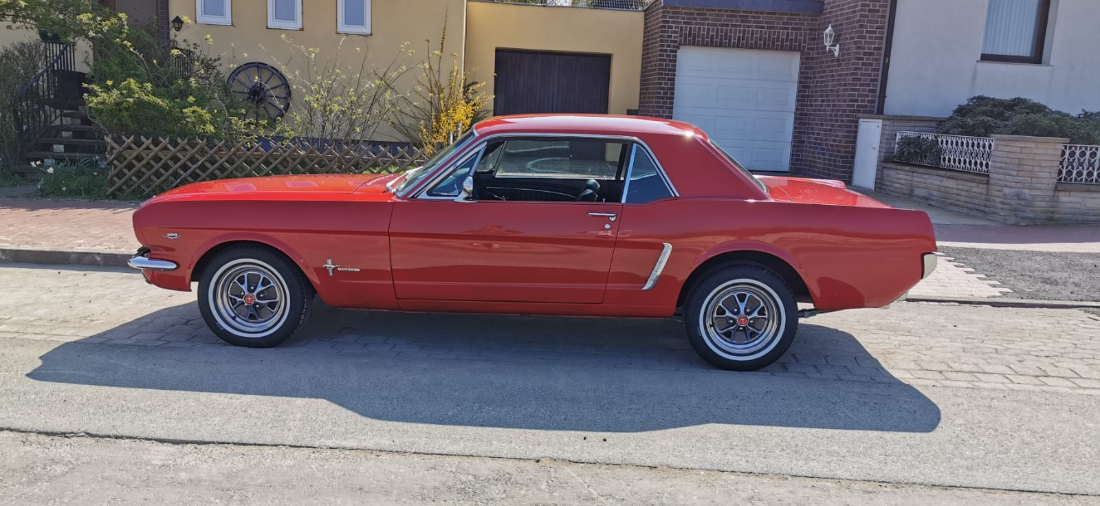 Mustang hinten