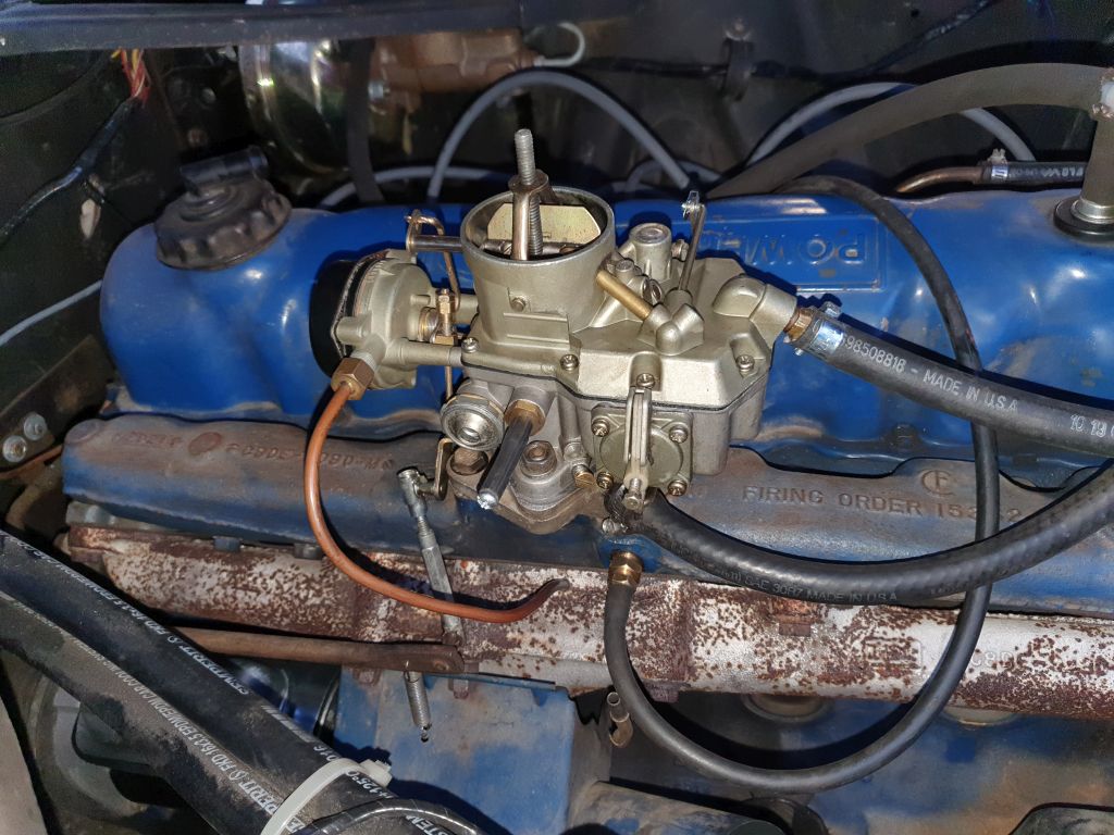 Aktueller Vergaser Autolite 1100 Nachbau