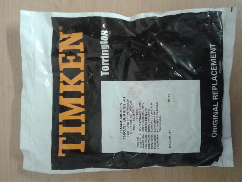 Timken AOD Lagersatz