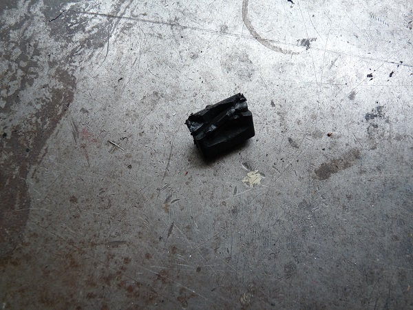 Nochmal der defekt Gummi