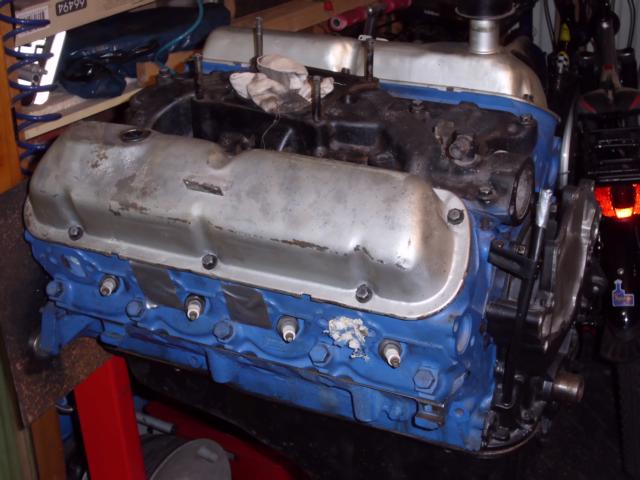 Mustangmotor und Getriebe 006.JPG