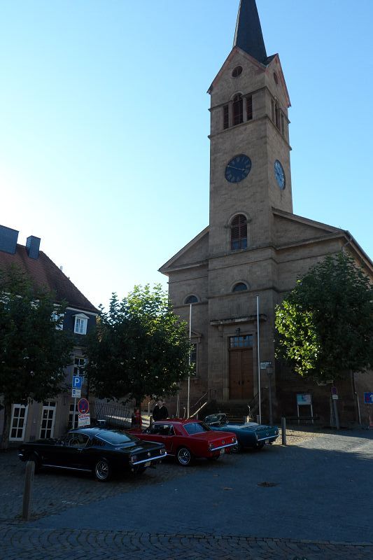 Kusel, die Pferde machen Rast